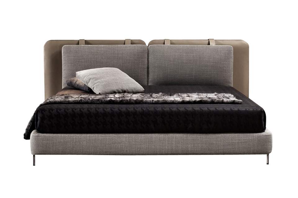 Κρεβάτι με ύφασμα R0155