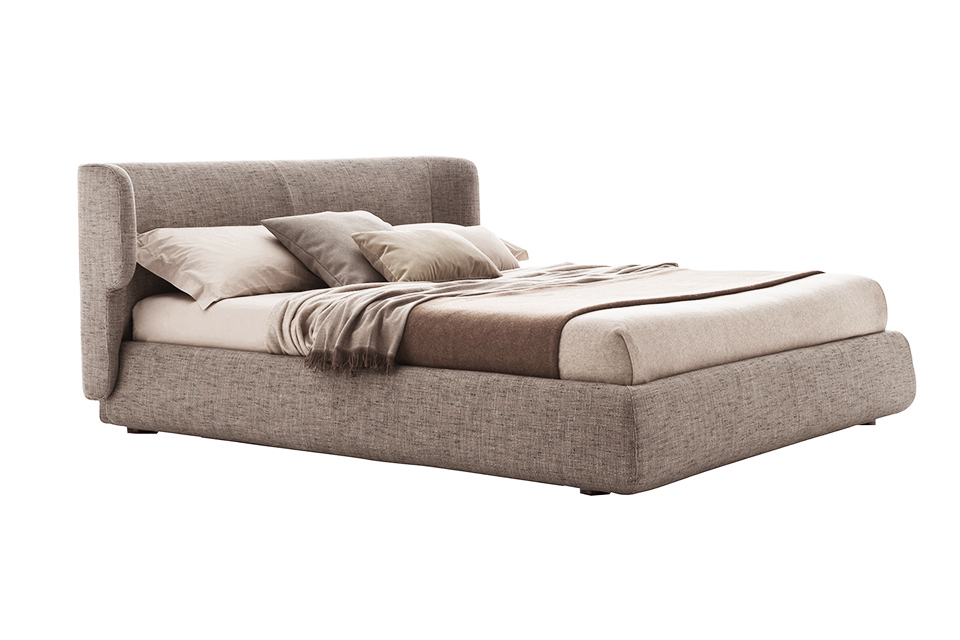 Κρεβάτι με ύφασμα RΟ161